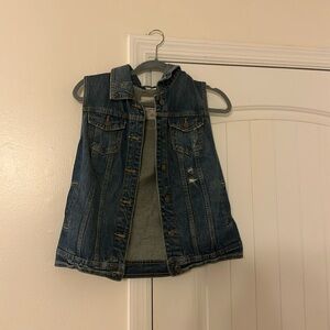 Mossimo Jean Jacket Vest 
Sized Large